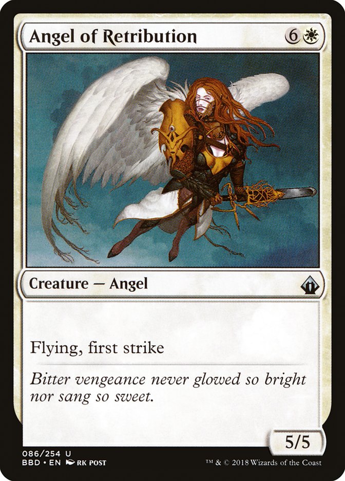 EN][FOIL]《天罰の天使/Angel of Retribution(BBD)》 - MTG Foil