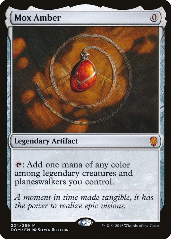 Mox Amber EN Foil ［DOM］ www.krzysztofbialy.com