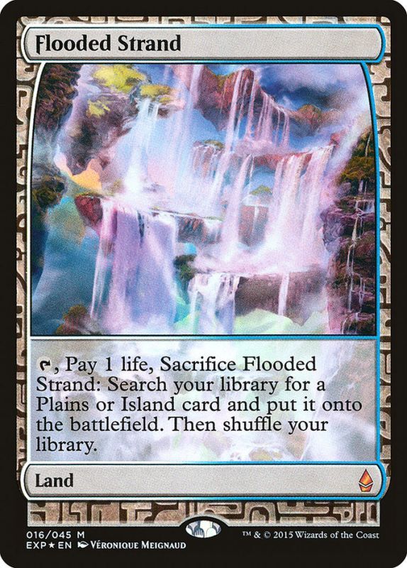 EN][FOIL]《溢れかえる岸辺/Flooded Strand(EXP)》 - MTG Foilショップ