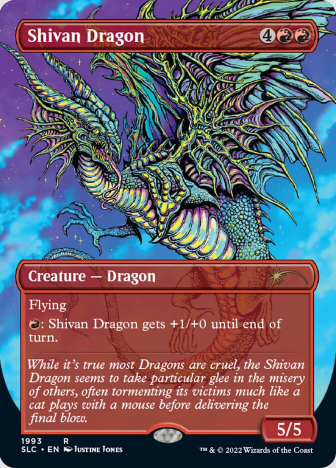 EN][FOIL]《シヴ山のドラゴン/Shivan Dragon(SLC)》 - MTG Foil