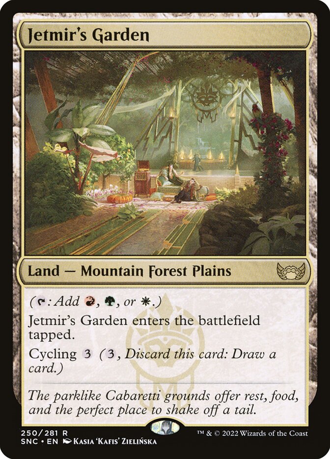 EN][FOIL]《ジェトミアの庭/Jetmir's Garden(SNC)》 - MTG Foil