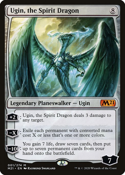 EN][FOIL]《精霊龍、ウギン/Ugin, the Spirit Dragon(M21)》 - MTG