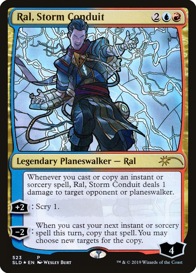 EN][FOIL]《嵐の伝導者、ラル/Ral, Storm Conduit》Secret Lair - MTG