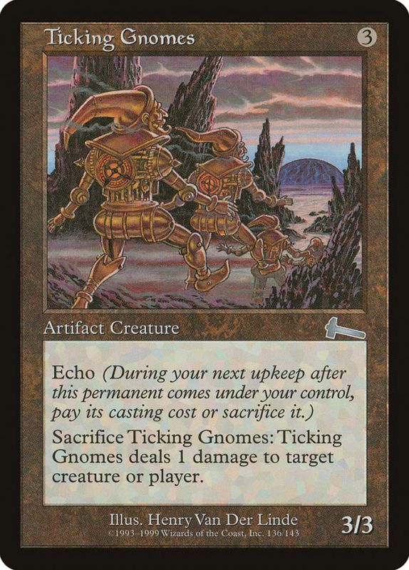 JP][FOIL]《チクタク・ノーム/Ticking Gnomes(ULG)》 - MTG Foil