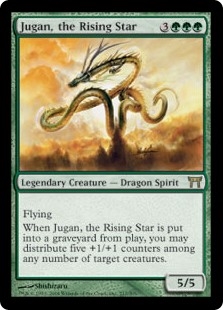 EN][FOIL]《昇る星、珠眼/Jugan, the Rising Star(CHK)》 - MTG Foil