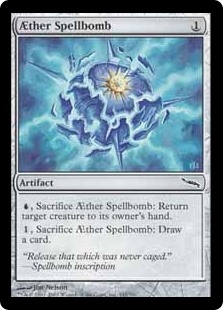 EN][FOIL]《上天の呪文爆弾/Aether Spellbomb(MRD)》 - MTG Foil